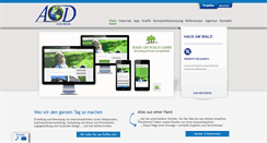 Desktop Screenshot of aod.de